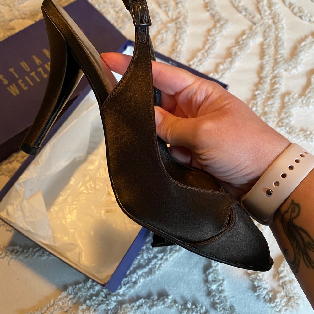 Stuart Weitzman sling back heels - Picture 5 of 7